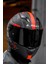 Stream Evo Zuko Mat Siyah-Turuncu Kask 2