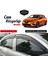 Renault Clio 5 2019 Sonrası Uyumlu Mugen Cam Rüzgarlığı Seti Piano Black 4'lü 1