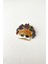 Mineli Renkli Maske Broş (En:5cm Boy:4cm) 2