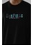 Unisex Oversize One Piece T-Shirt Siyah 2