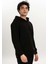 Çıt Çıt Detaylı Kapüşonlu Erkek Sweatshirt 2