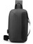 Naylon Su Geçirmez Göğüs Çantası Büyük Kapasiteli Şarj Edilebilir Crossbody Omuz Çantası (Yurt Dışından) 1