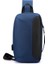 Naylon Su Geçirmez Göğüs Çantası Büyük Kapasiteli Şarj Edilebilir Crossbody Omuz Çantası (Yurt Dışından) 1