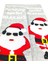 Özel Koleksiyon Unisex Yılbaşı Noel Merry Christmas Happy Relax Mas Grey Soket Çorap 2