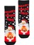 Özel Koleksiyon Unisex Yılbaşı Noel Merry Christmas Happy Smack Mas Soket Çorap 3
