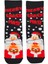 Özel Koleksiyon Unisex Yılbaşı Noel Merry Christmas Happy Smack Mas Soket Çorap 4