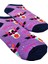 Unisex Purple Cow Renkli Patik Çorap 2