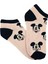 Unisex Mickey Renkli Patik Çorap 4