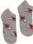 Unisex Happy Grey Tom Renkli Patik Çorap 3