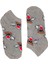 Unisex Happy Grey Tom Renkli Patik Çorap 4