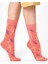 Happy Socks Ithal Özel Seri Unisex Renkli Soket Flamingo Happy Çorap 2