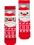 Özel Koleksiyon Unisex Yılbaşı Noel Merry Christmas Happy Noel Deer Soket Çorap 4