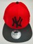 Kırmızı Siyah Şapka Hip Hop Hat Snapback New York Yankees Sport Cap Şapka 2