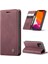 Iphone 12 Için Flip Case/12 Pro Flip Folio Kitap Vintage Pu Deri Cüzdan (Yurt Dışından) 2