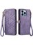 Iphone 13 Için Flip Case Pro Max Deri Kılıf Cüzdan Basit Iş Çevirme (Yurt Dışından) 1