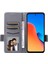 Xiaomi Redmi Için 12 4g Yan Toka Pu Deri Manyetik Kart Yuvaları (Yurt Dışından) 4
