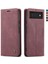 Google Piksel 6 Vintage Pu Deri Cüzdan Kılıf Için Flip Case Kart Yuvası Flip (Yurt Dışından) 1
