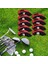 9 Golf Baş Örtüleri Golfçü Ekipmanları Baş I Kırmızı (Yurt Dışından) 2
