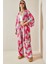 Pembe Çiçek Desenli Kimono Takım 5YXK8-48600-20 1