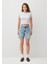 Lidia All Blue Vintage Açık Mavi Jean ŞORT1410145-87089 3