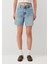 Lidia All Blue Vintage Açık Mavi Jean ŞORT1410145-87089 4