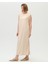 Defile Içlik Sade Basic Kolsuz Elbise - 06041.023 - Krem 4