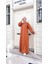 Mevlana Oversize Pamuklu Elbise - 71167.024 - Hardal 1