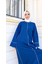Mevlana Oversize Pamuklu Elbise - 71167.006 - Indigo 4