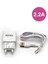 Micro & USB Girişli 2.2 A Şarj Cihazı 1 Metre Kablo + Adaptör Takım Samsung Huawei Modellerle Uyumlu 1