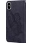 Kart ile iphone Xs Max Deri Cüzdan Kickstand Koruyucu Kılıf (Yurt Dışından) 5