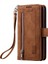 Iphone 15 Için Flip Case Pu Deri Cüzdan Kickstand Kordon 9 Kart Yuvaları (Yurt Dışından) 3