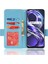 Realme 8i Cüzdan Pu Deri Manyetik Kart Yuvaları Tutucu Yan Toka Için Kılıf (Yurt Dışından) 5