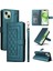 Iphone 15 Için Flip Case Artı Basit Iş Deri Kılıf Kapak Çevirin (Yurt Dışından) 1