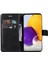 Kart Yuvası Klasik Düz Renk ile Samsung Galaxy A73 5g Için Flip Case (Yurt Dışından) 4