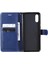 Kart Yuvası Klasik Düz Renk ile Samsung Galaxy A02/M02 Için Flip Case (Yurt Dışından) 5