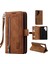 Samsung Galaxy S24 Artı Cüzdan Kickstand Pu Deri Kordon Için Flip Case (Yurt Dışından) 1