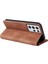 Samsung Galaxy S21 Ultra Basit Iş Deri Kılıf Flip Case Için Flip Case (Yurt Dışından) 5