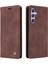 Samsung Galaxy A25 5g Deri Kılıf Için Flip Case Basit Iş Cüzdan (Yurt Dışından) 1
