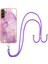 Samsung Galaxy Case 5g Anti-Scratch Yumuşak Mermer Crossbody Kordon (Yurt Dışından) 4