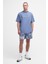 Barbour International B.Intl Stacked Oversized T-Shirt Gy56 Flint Blue 3