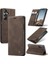 Samsung Galaxy A05S Için Flip Case Manyetik Kapatma Darbeye Vintage Pu (Yurt Dışından) 5