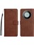 Kart Yuvası Klasik Düz Renk Iş ile Huawei Mate 60 Için Flip Case (Yurt Dışından) 1