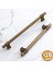 Hisar Antik Sarı Metal Kulp 128 Mm-12.8 cm Mobilya Çekmece Mutfak Dolabı Dolap Kulpları 1