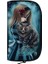 Sevimli Siyah Kedi Cadı Cüzdan Kadın Para Çantaları Büyücülük Gotik Yarasa Vampir Çanta Kredi Kartı Telefon Sahipleri Çanta Uzun Cüzdan Hediye (Yurt Dışından) 3