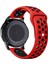 Huawei Watch Gt2 42MM ile Uyumlu Kordon Yumuşak Dokulu Delikli Desenli Silikon Kayış 2