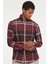 Erkek Dunoon Tailored Gömlek RE89 Winter Red 1