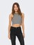 Onlbelıa S/l Crop Top Jrs Noos Kadın Siyah Atlet - 15289846 2