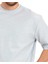 Jakarlı Kumaş Bisiklet Yaka Kısa Kol Oversize Erkek T-Shirt 3