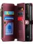 Iphone 15 Için Crossbody Durumda Pro Max Rfid Engelleme Durumda Cüzdan Fermuar Yuvası (Yurt Dışından) 5