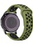 Huawei Watch Gt3 Pro 43MM ile Uyumlu Kordon Yumuşak Dokulu Delikli Desenli Silikon Kayış 2